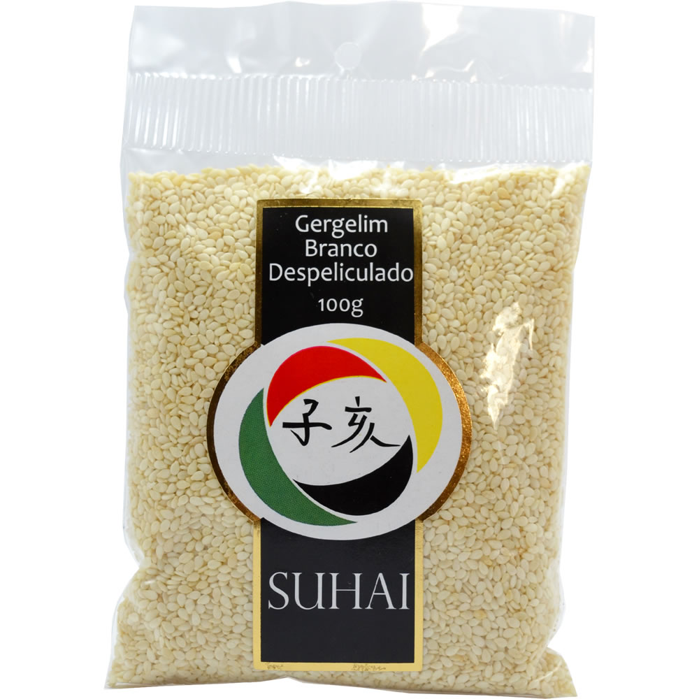 Gergelim Branco Despeliculado Crú 100g