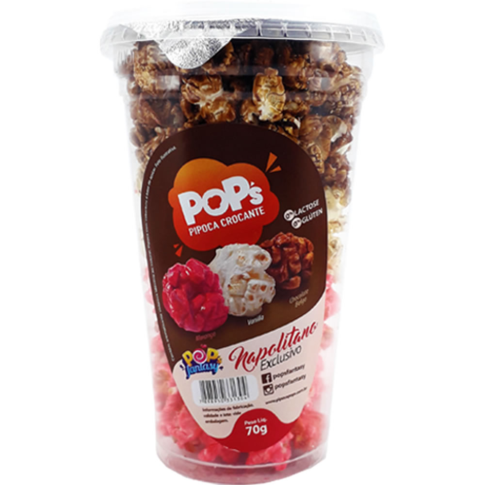 Pipoca Napolitano 70g Pop's